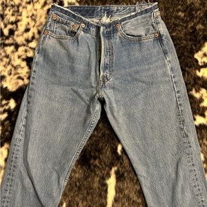 Levi distressed jeans